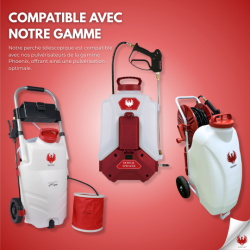 Teleskopstange 5.4M EVO für PRO - DORSAL und GLADIATOR SPRAYER PHOENIX