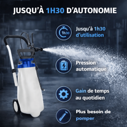 Pulvérisateur électrique 12 litres Roller FOAMER MOUSSEUR Autonome