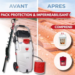 PRO SPRAYER EVO PHOENIX 1 BAT 5,10 OU 20L HYDRO'LEO + perche télescopique EVO 5.4 m