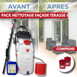 PRO SPRAYER EVO PHOENIX 2 BAT 5,10 OU 20L NET'PRO + perche télescopique EVO 5.4 m
