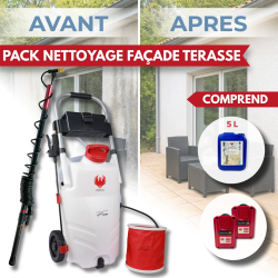PRO SPRAYER EVO PHOENIX 2 BAT 5,10 OU 20L NET'PRO + perche télescopique EVO 5.4 m