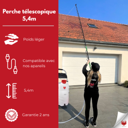 Perche Telescopique pour pulverisateur électrique Pro Sprayer