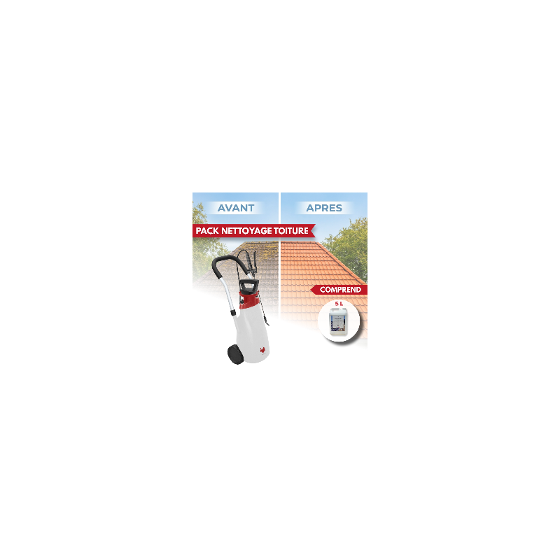 Pulvérisateur électrique ROLLER SPRAYER + Produit Anti-Mousse 5L