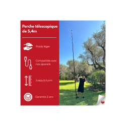 Pulvérisateur électrique Gladiator Sprayer + Perche Télescopique