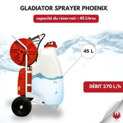Pulvérisateur électrique Gladiator Sprayer + Perche Télescopique