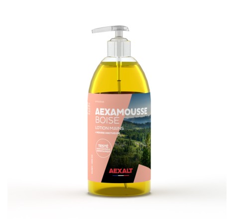 Savon liquide main AEXAMOUSSE BOISÉ 500 ML