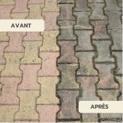 produit nettoyant prêt à l'emploi pour toiture, façades, terrasses NET'PRO