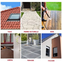 Hydrofuge pour toiture, façade et terrases HYDRO LEO
