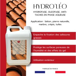 Hydrofuge pour toiture, façade et terrases HYDRO LEO