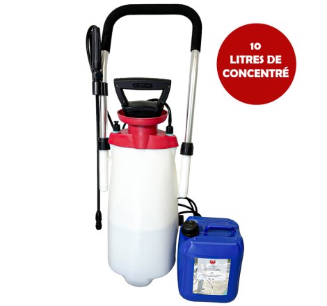 Pulvérisateur électrique ROLLER SPRAYER + Nettoyant Extérieures 10 L