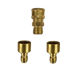 Quick coupling set