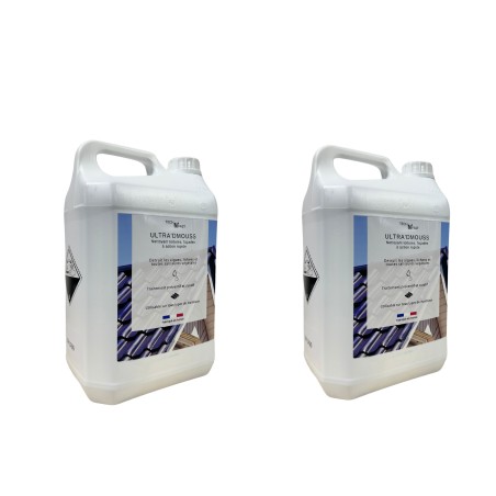 Antimousse concentré toiture, façade, terrasse ULTRA'DMOUSS
 Volume-10 L