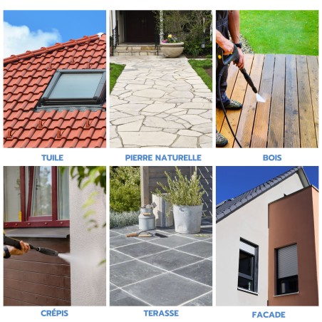 Antimousse concentré toiture, façade, terrasse ULTRA'DMOUSS