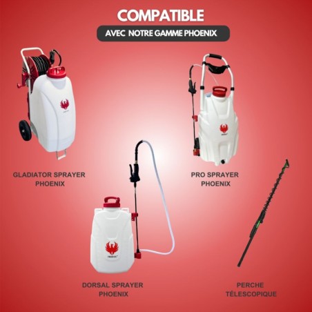 PHOENIX - Pulvérisateur Électrique Pack Accessoires Pro Sprayer III 35L - 2 Batteries